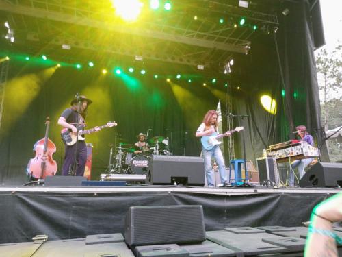 Daniel Donato's Cosmic Country performs at the Main Stage at Blue Ox 2024