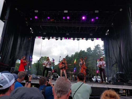 Molly Tuttle & Golden Highway perform at the Main Stage at Blue Ox 2024