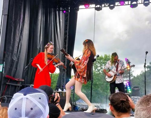 Molly Tuttle & Golden Highway perform at the Main Stage at Blue Ox 2024