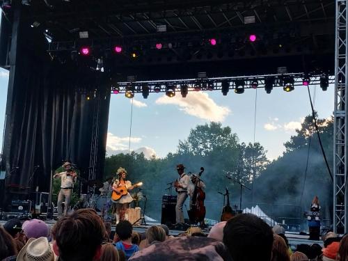 Sierra Ferrell performs at the Main Stage at Blue Ox 2024