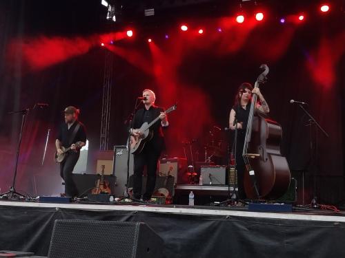 The Devil Makes Three perform at the Main Stage at Blue Ox 2024