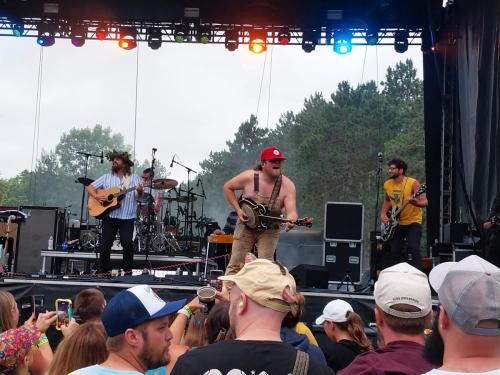 Them Coulee Boys perform at the Main Stage at Blue Ox 2024