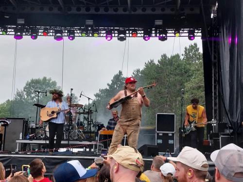 Them Coulee Boys perform at the Main Stage at Blue Ox 2024