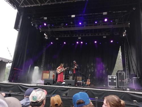 Watchhouse perform at the Main Stage at Blue Ox 2024