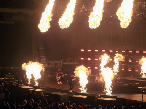 Shinedown at Fiserv Forum; photo by Joshua M. Miller