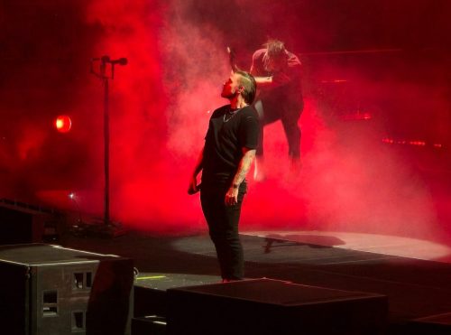 Shinedown at Fiserv Forum; photo by Joshua M. Miller