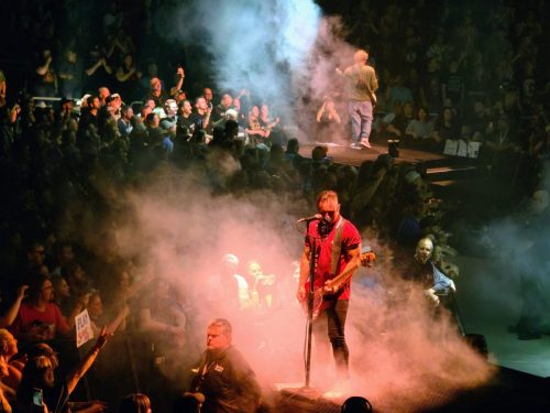 Shinedown at Fiserv Forum; photo by Joshua M. Miller