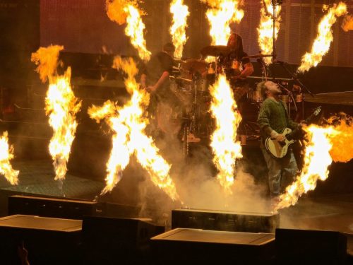 Shinedown at Fiserv Forum; photo by Joshua M. Miller