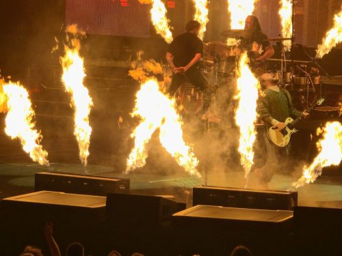 Shinedown at Fiserv Forum; photo by Joshua M. Miller