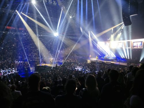 Shinedown at Fiserv Forum; photo by Joshua M. Miller