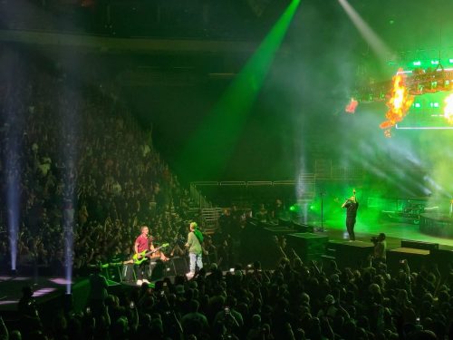 Shinedown at Fiserv Forum; photo by Joshua M. Miller