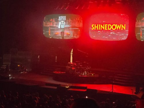Shinedown at Fiserv Forum; photo by Joshua M. Miller