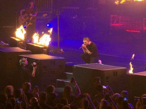 Shinedown at Fiserv Forum; photo by Joshua M. Miller