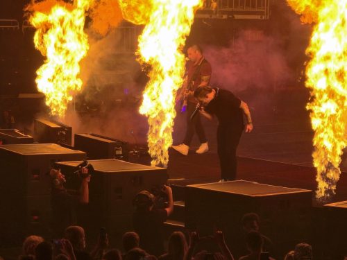 Shinedown at Fiserv Forum; photo by Joshua M. Miller