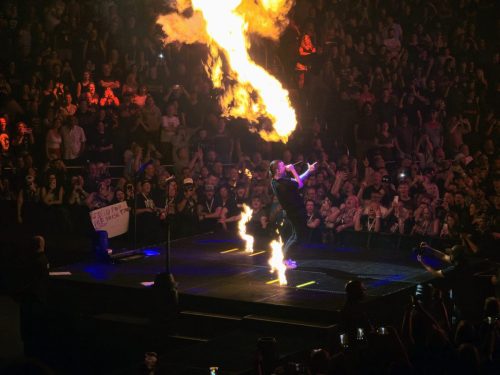 Shinedown at Fiserv Forum; photo by Joshua M. Miller